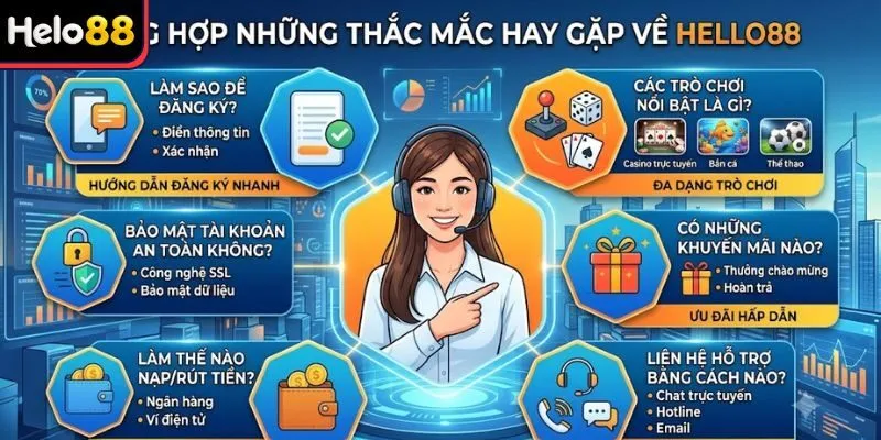 Tổng hợp những thắc mắc hay gặp về Hello88