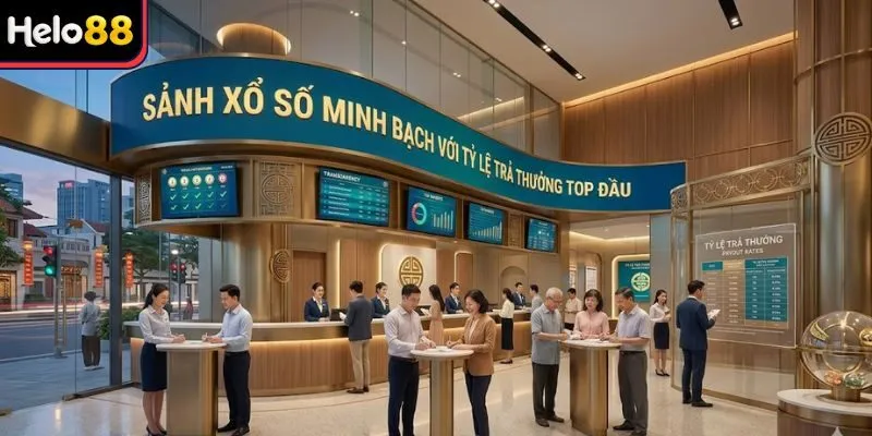 Sảnh xổ số minh bạch với tỷ lệ trả thưởng top đầu