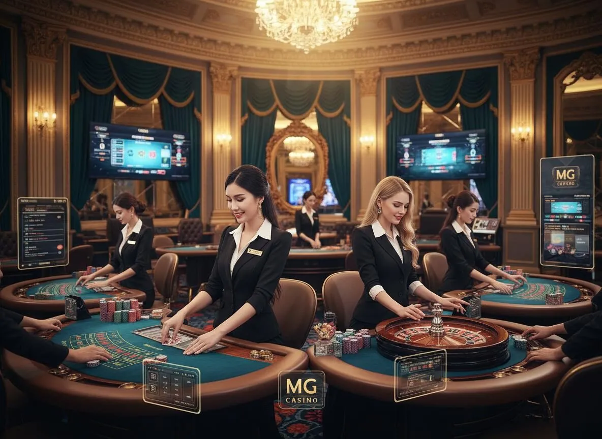 Khám phá kho trò chơi đặc sắc tại sảnh MG Casino Hello88